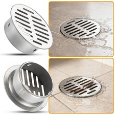 Round 304SS Floor Drain Cover, Easy-to-Instal...