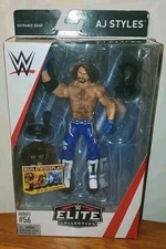 WWE Elite 56 AJ Styles... Never Taken Out...Check All Pics
