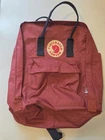 Fjallraven Kanken 23510 Unisex Daily Backpack Maroon Red EUC
