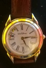 Official Walt Disney Wrist Watch  Mickey mouse And Pluto Second Movement