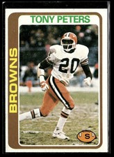1978 Topps #113 - Tony Peters - CLE Browns
