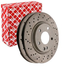2X FEBI BREMSSCHEIBEN Ø277mm VORNE PASSEND FÜR MERCEDES-BENZ A-KLASSE 2X FEBI BREMSSCHEIBEN Ø277mm VORNE PASSEND FÜR MERCEDES-BENZ A-KLASSE