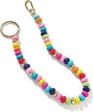 1 Pcs Bow Gold Tone Black Bag Charm Keychain Purse Handbag Gift