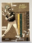 RICKEY HENDERSON - 2004 Donruss Leather & Lumber Sepia #109 Serial No 0363/1000