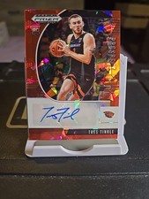2020-21 Panini Prizm Draft Picks - Prospect Autographs Tres Tinkle #PA-TT Red RC