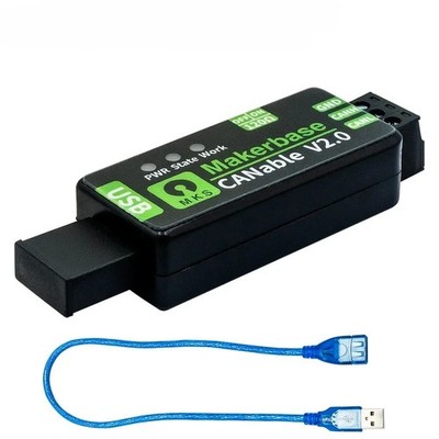 MKS CANable V2.0 Pro USB to CAN FD Adapter Case 50cm Line SLCAN Raspberry Pi