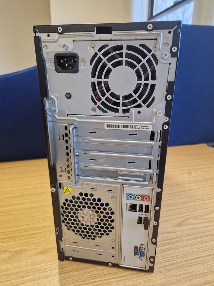 HP 500B MT Desktop Pc Intel Dual Core E5800-8GB RAM-500GB SSD-Win10-MONITOR-WIFI - Image 3 of 4