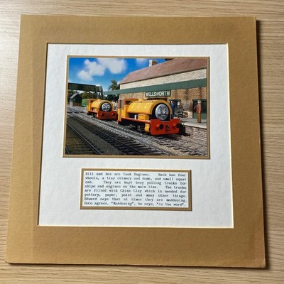 Bill and Ben Klappentext - Thomas the Tank Engine Vintage Mounted Print