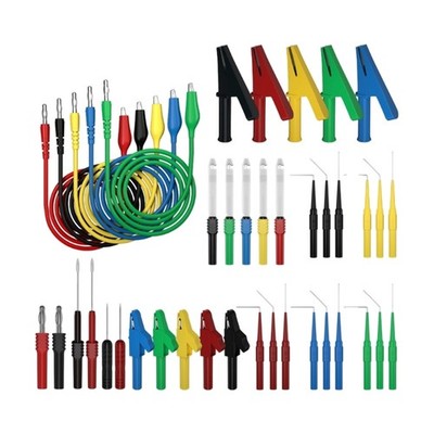 Complete 41 Unit Testing Cable Bundle Not Piercing Probes for Auto Electronics