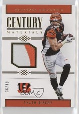 2017 Panini National Treasures Century Materials Prime 36/49 Tyler Eifert 0f8
