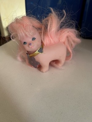 Vintage 1986 Mattel Lady Lovely Locks & the Pixie Tails SILKYPUP Doll Figure