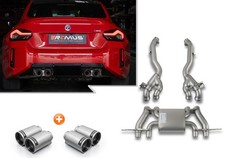 Remus Sportauspuff BMW M2 G87 Coupe, Bj. ab 2023, Endrohr 4x98mm rund