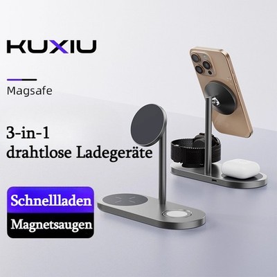 X23 Pro Faltbare Drahtlose Ladestation Schnell Für iPhone 17 16 15 14 13 iWatch 