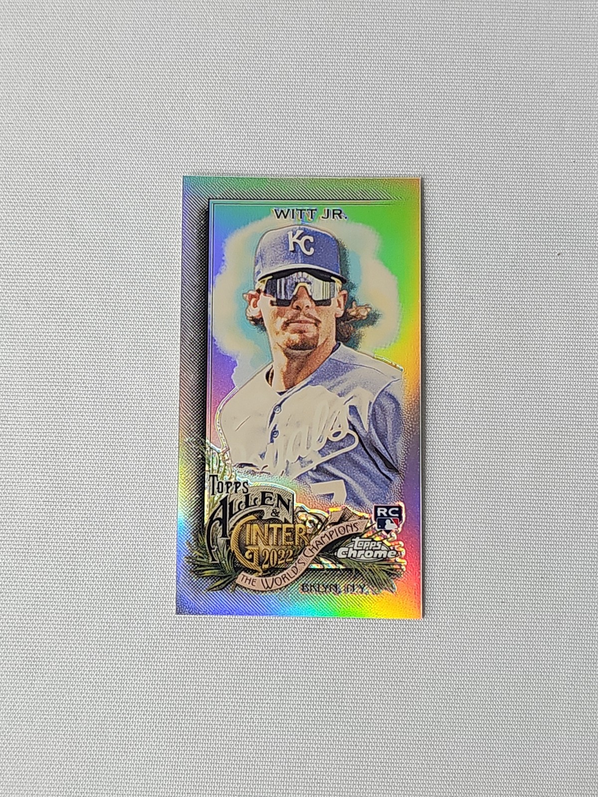 2022 Topps Allen & Ginter Chrome - Bobby Witt Jr. #250 (RC) Kansas City Royals