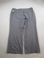 Worthington The Perfect Trousers Gray Comfort Waist Pants Plus Size 22W NEW