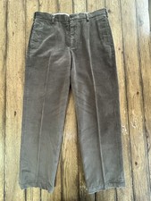 Vintage Brooks Brothers Hudson Corduroy Trousers Mens 36x32 Pants