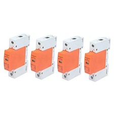 4Pcs Protective Device SPD 420V AC Din Rail Mount 1P Protector for Imax: 60kA