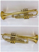 Engraved Trumpet wind instrument