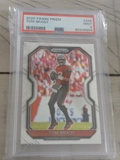 2020 Panini Prizm Tom Brady Bucs #255 PSA 9 MINT