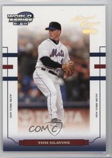 2004 Donruss World Series Gold Holofoil 10 4/10 Tom Glavine #WS-118 HOF 1n9