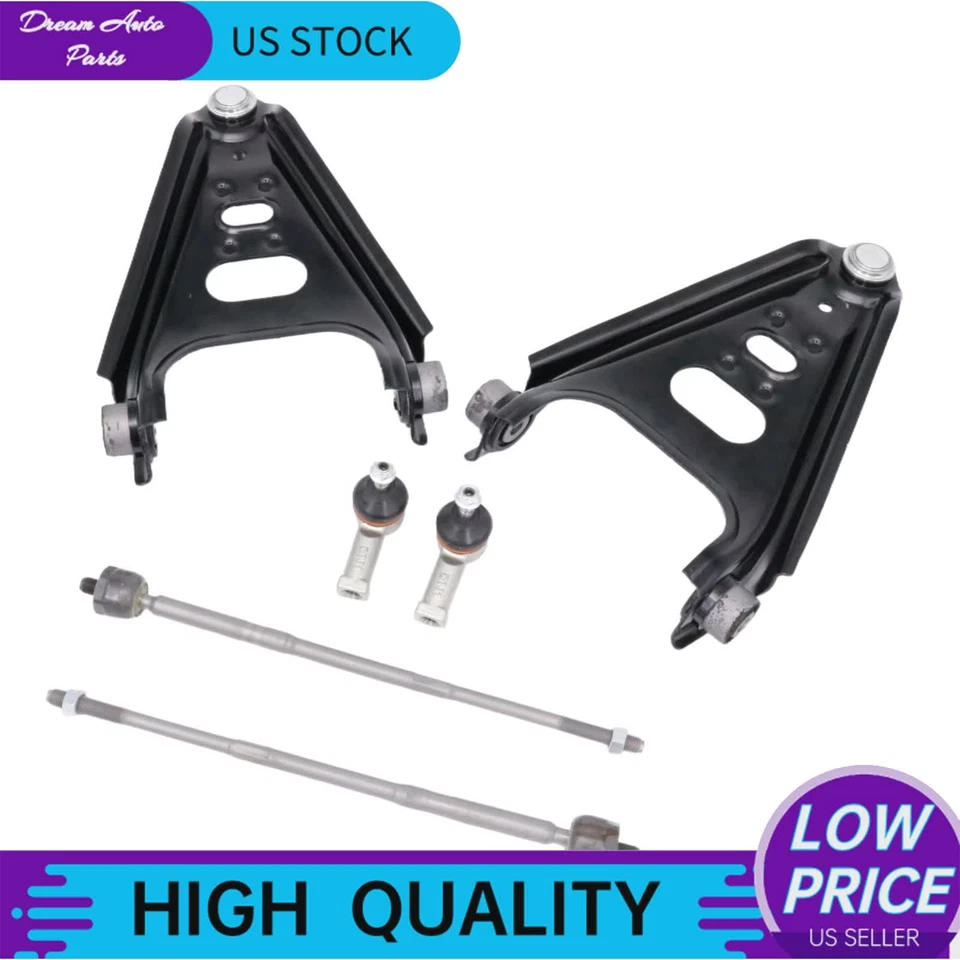 Set of 6 Control Arms Tie Rods Ball Joints Kit For 2008-13 Smart ForTwo US Stock Foto 2 de 4