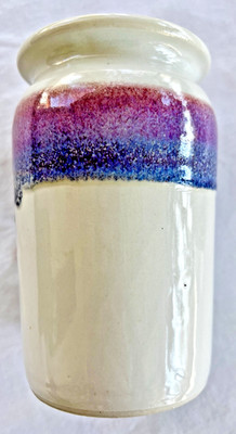 Hand Crafted Pottery Drip Glaze Bud Vase - Bruning Pottery - Seattle, Washington
