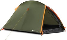 1–2 Person Lightweight Tent – 1.7kg, 3000mm Waterproof, Olive Green