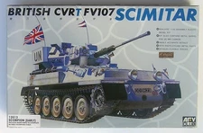 AFV Club 1/35 British CVRT FV107 Scimitar + Resin Conversion Parts