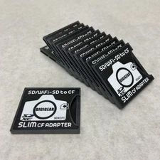 Digigear SD/Wifi-SD to CF Type 1 Memory Card Adapter - Lot of 12 Untested