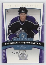 2006-07 Fleer Hot Prospects Prized Red 34/100 Peter Harrold #162 ht1