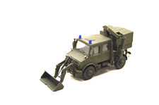 Roco Minitanks Räumgerät Unimog 1700L Bundeswehr/BGS 1:87 ohne OVP