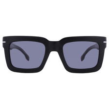 BOSS 1501/S Sunglasses Black 0INA KU Black-Blue Lens 51-22-145 - NEW