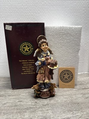 Boyds Bears Folkstone Auntie CoCoa M Maximus Style # 28242  The Chocolate Angel