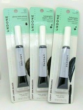 Lot of 2 UNDONE GLOSSY LASH Serum Mascara 0.28oz/ 8g 050 Black Lapis