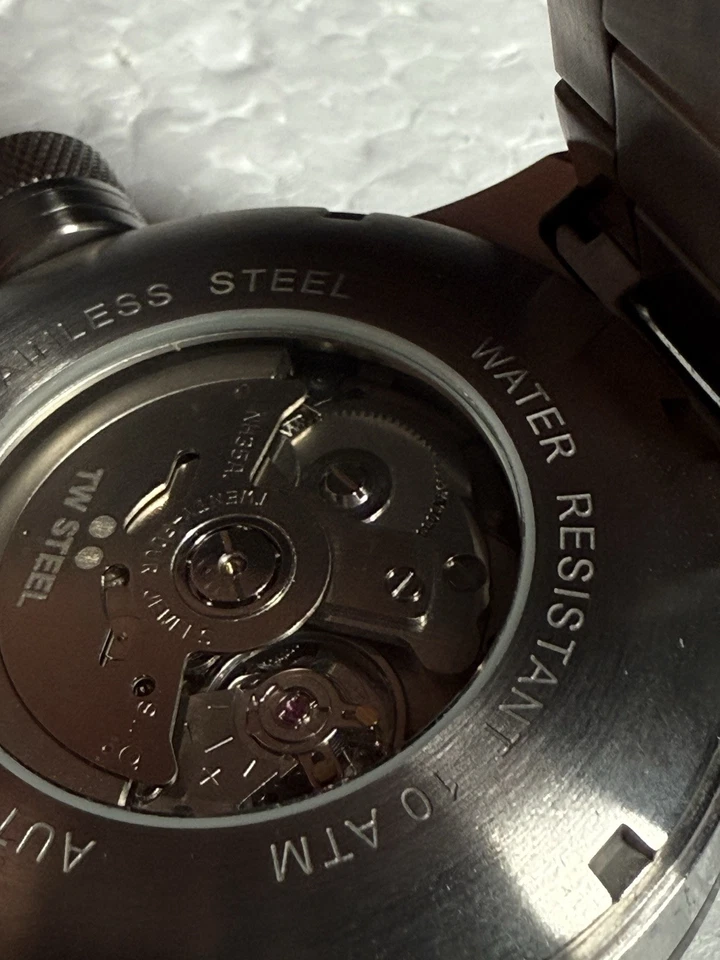 tw acero reloj hombre automático cb206 Foto 4 de 4