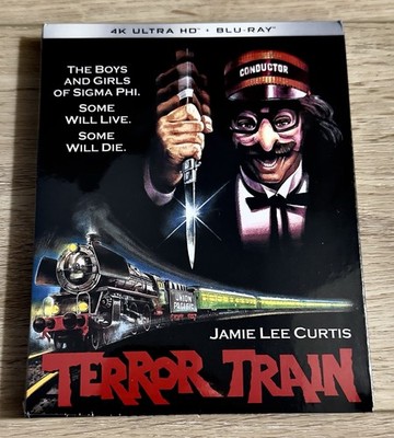 TERROR TRAIN (1980) 4K UHD BLURAY + SLIPCOVER - KINO LORBER - JAMIE LEE CURTIS