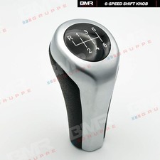 6-speed Gear Shift Knob Matte Silver For Bmw 1 3 5 6 X3 X5 Series E90 E82 E60 6-speed Gear Shift Knob Matte Silver For Bmw 1 3 5 6 X3 X5 Series E90 E82 E60