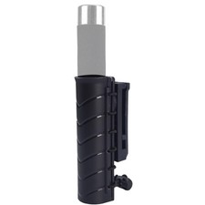 360-Degree Rotating MOLLE Clip Baton Holder - Telescopic Holster for Black