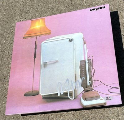 THE CURE Robert Smith SIGNED Vinyl PSA/DNA AUTHENTICATED Three Imaginary Boys