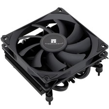 AXP90 X36 Black Low Profile CPU Cooler, with 92mm TL-9015B Slim PWM Fan, ITX