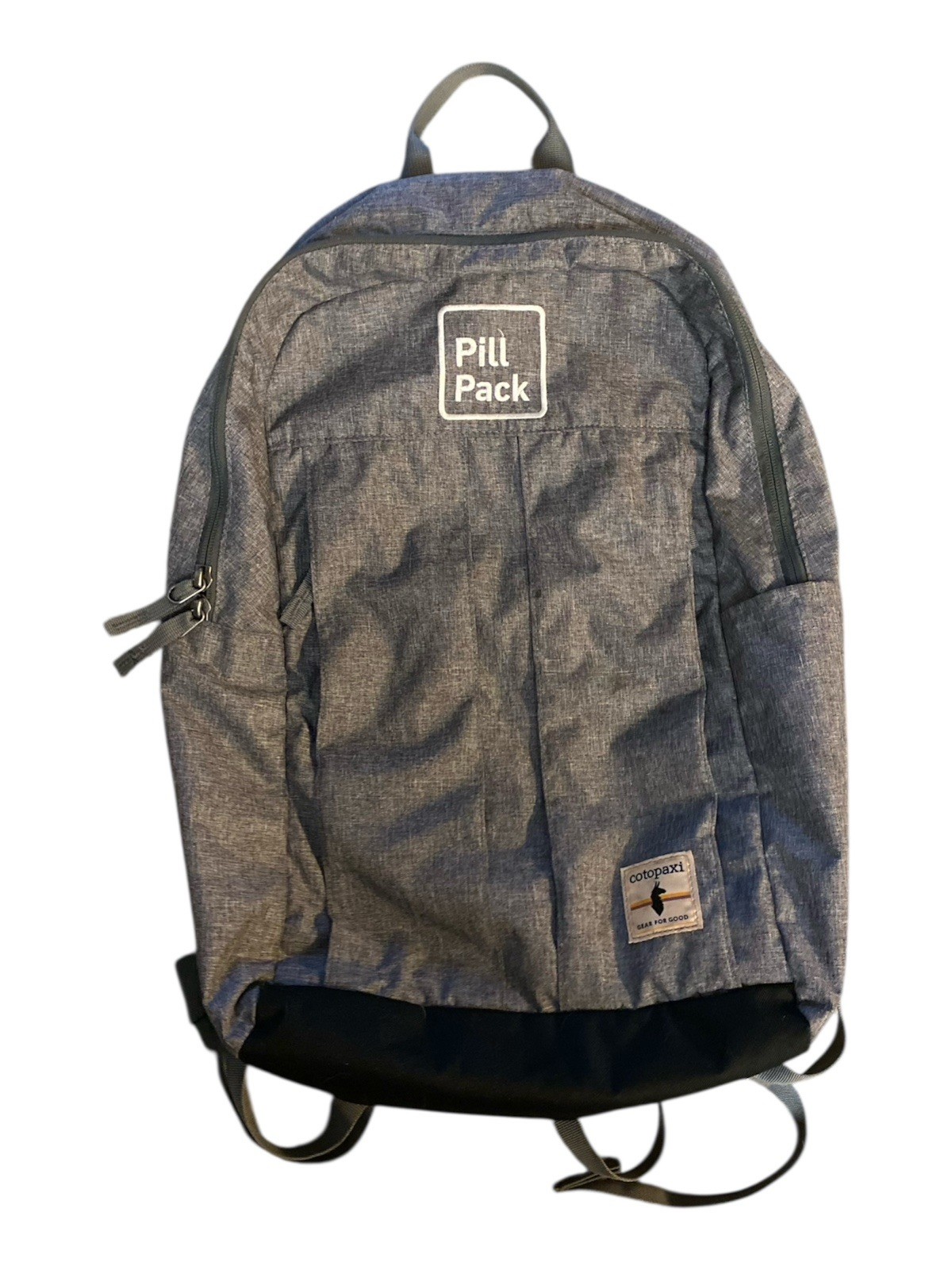 Cotopaxi Book Bag Monogramed Gray Backpack - image 2