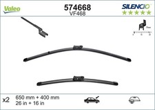 Wischblatt Scheibenwischer SILENCIO FLAT BLADE SET VALEO 574668 für CB1 BMW FORD