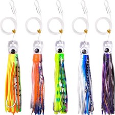 Trolling Lures Saltwater for Tuna Mahi Marlin Wahoo Dolphin Shark Offshore Tr...