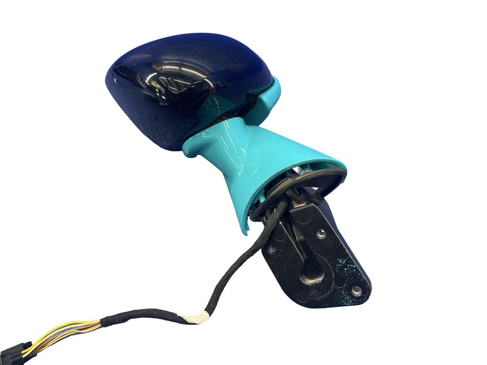 2020-2026 MCLAREN GTS OEM FRONT LEFT DOOR MIRROR ASSEMBLY TOKYO CYAN *DAMAGE*