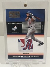 2005 Donruss Prime Patches Paul Lo Duca Laundry Tag MLB Logoman Game Worn /5 SSP