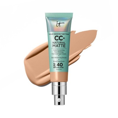 CC+ Cream Natural Matte 13N Neutral Medium SPF 40 1.08 fl oz IT Cosmetics Full