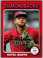 2024 Topps Heritage Red Border Err 