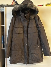 Wellensteyn Schneezauber Damen Wintermantel braun Gr. M – top, kleine Reparatur