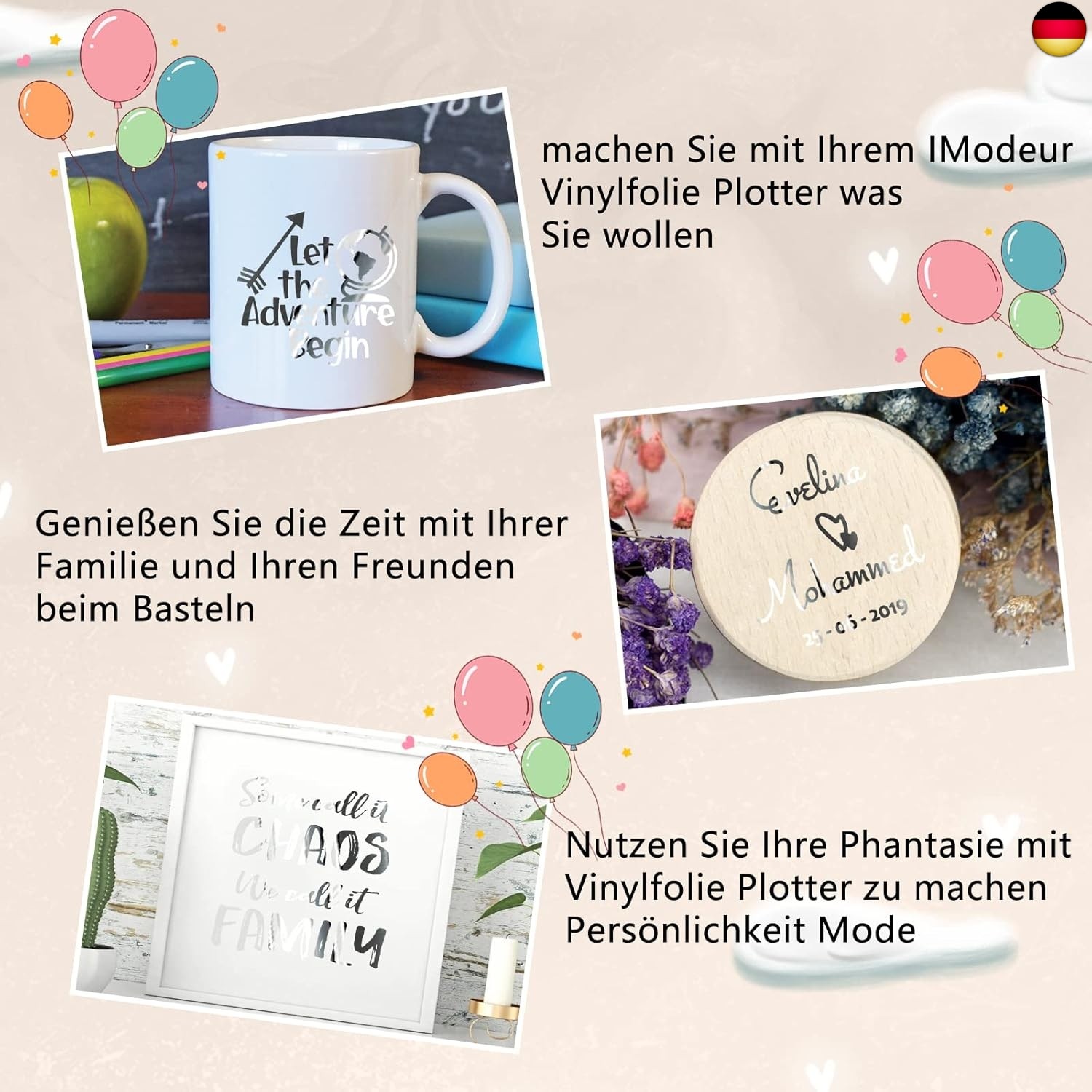 IModeur 75 Stück Vinylfolie Plotter (30,5 x 30,5 cm) ? Plotterfolie
