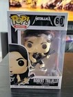 Funko Pop! Rocks Metallica #60 Robert Trujillo Vinyl Figure VAULTED 🔥